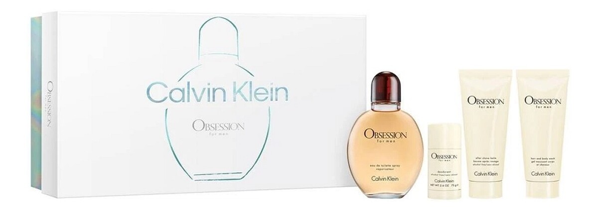 Zestaw woda toaletowa spray 125ml + żel pod prysznic 100ml + dezodorant sztyft 75g + balsam do goleniu 100ml