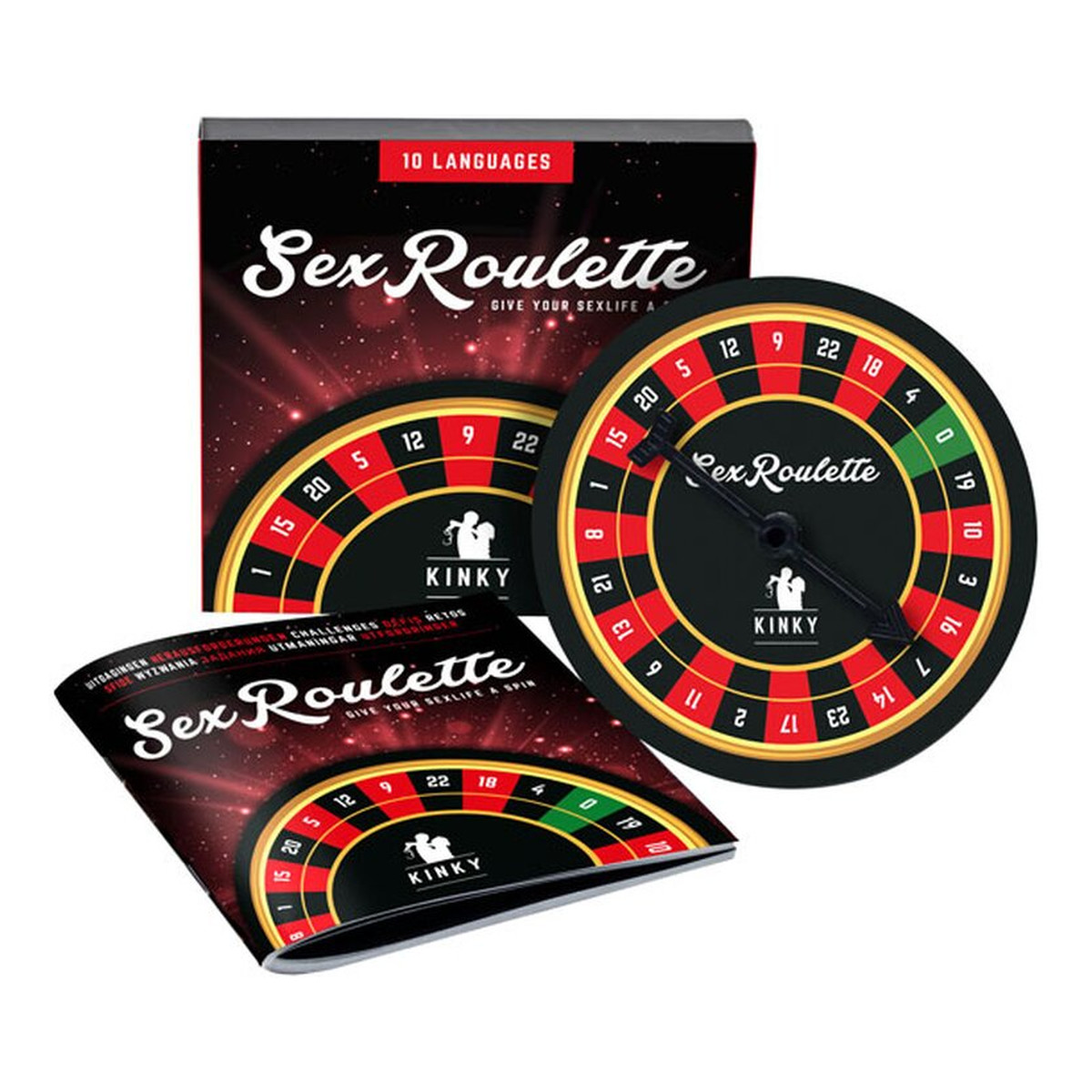 Tease & Please Sex roulette kinky wielojęzyczna gra erotyczna