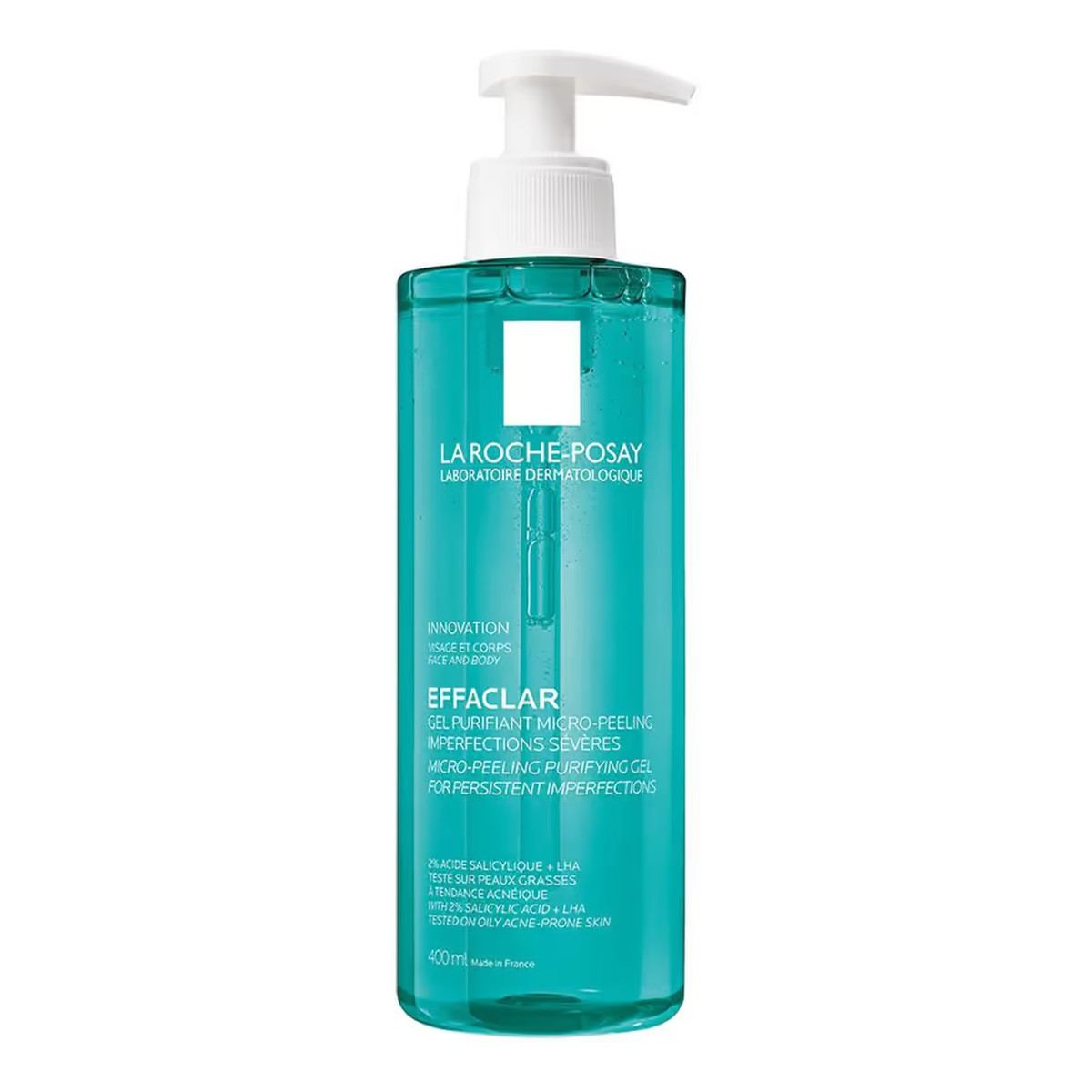 La Roche Posay Effaclar Micro-Peeling Purifying Gel oczyszczający peeling żelowy do cery tłustej i problematycznej 400ml