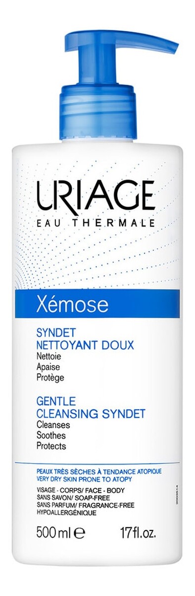 Xemose Gentle Cleansing Syndet delikatny krem-żel do mycia do skóry bardzo suchej ze skłonnością do atopii