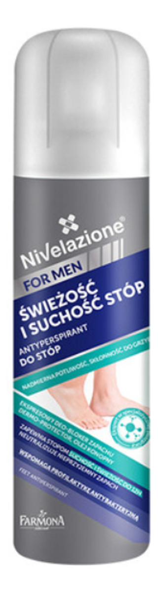 for Men Dezodorant antyperspirant do stóp Świeżość i Suchość