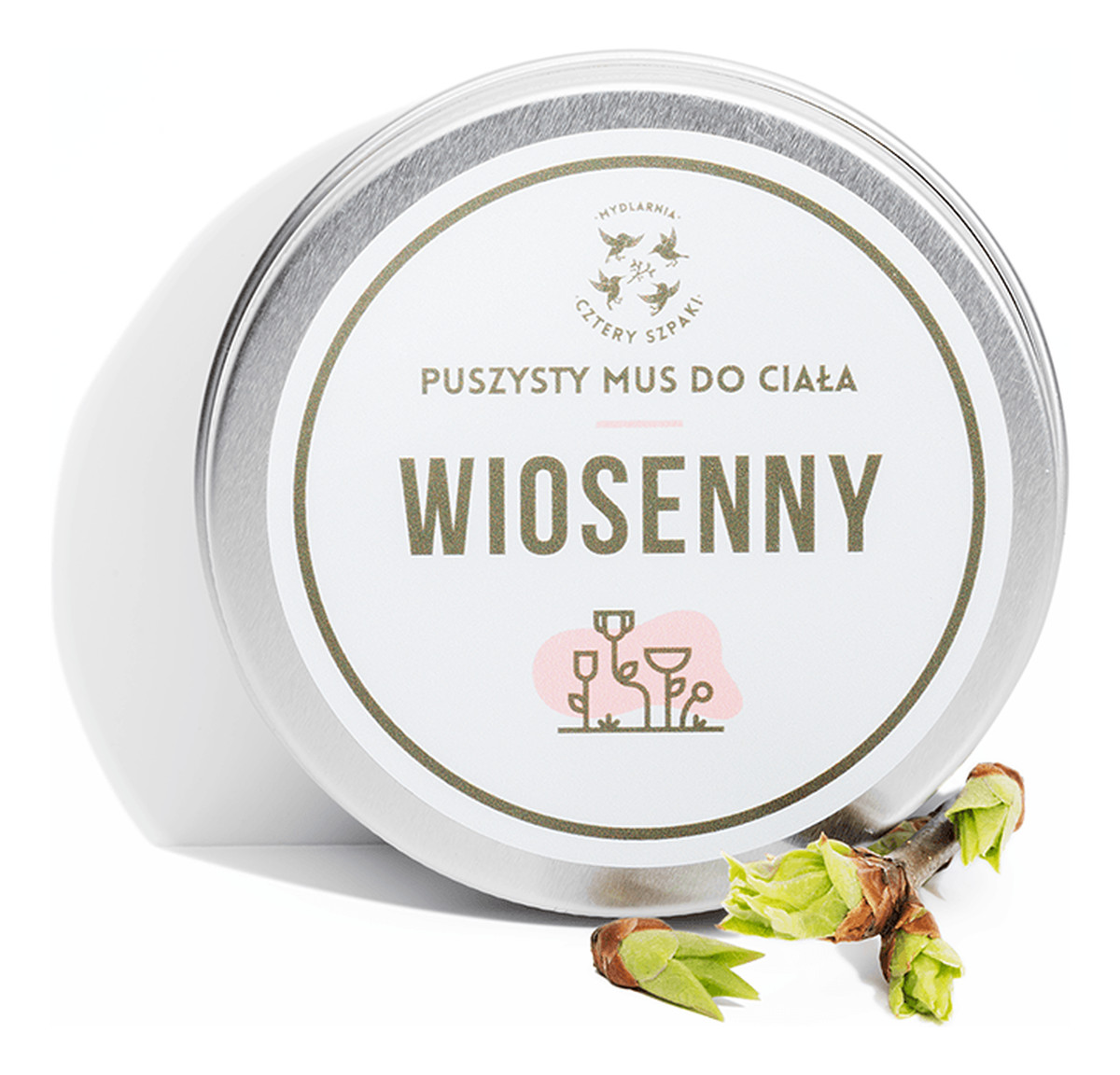 Wiosenny Mus Do Ciała Puszysty Zielona Cytryna i Bergamotka,