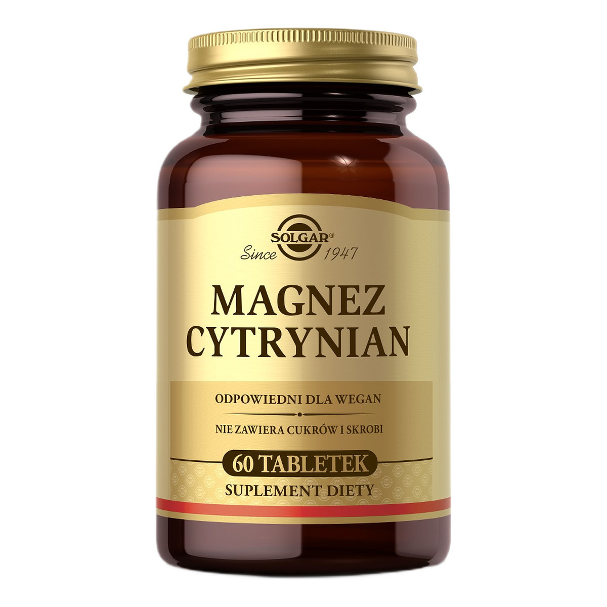 Solgar Magnez cytrynian suplement diety 60 tabletek