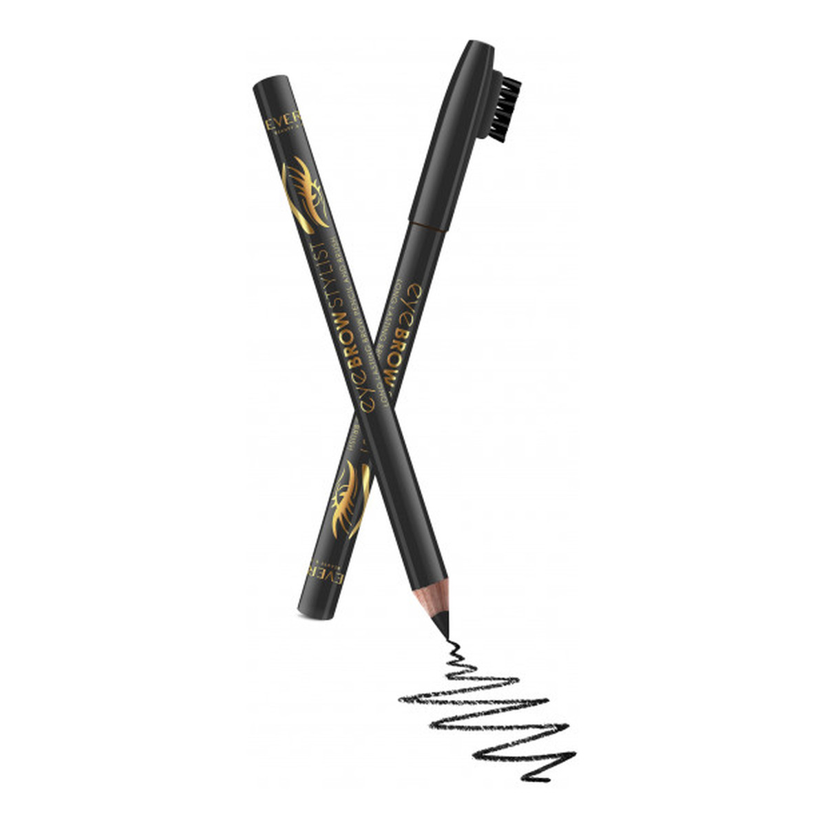 Revers EYE BROW STYLIST Kredka drewniana ze szczoteczką do brwi