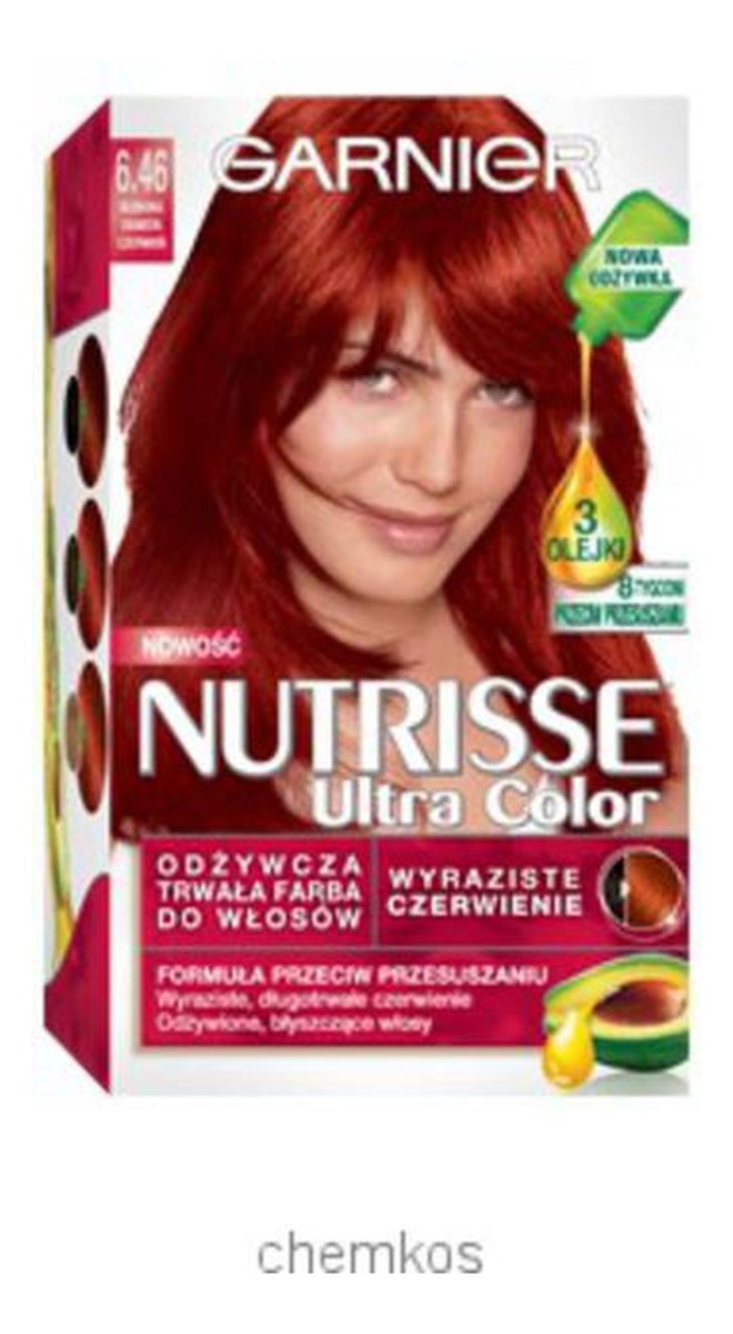 Farba Do Włosów Głęboka Ognista Czerwień (6.46)