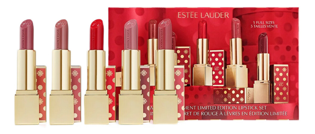 Zestaw pomadek do ust 5x3.5g