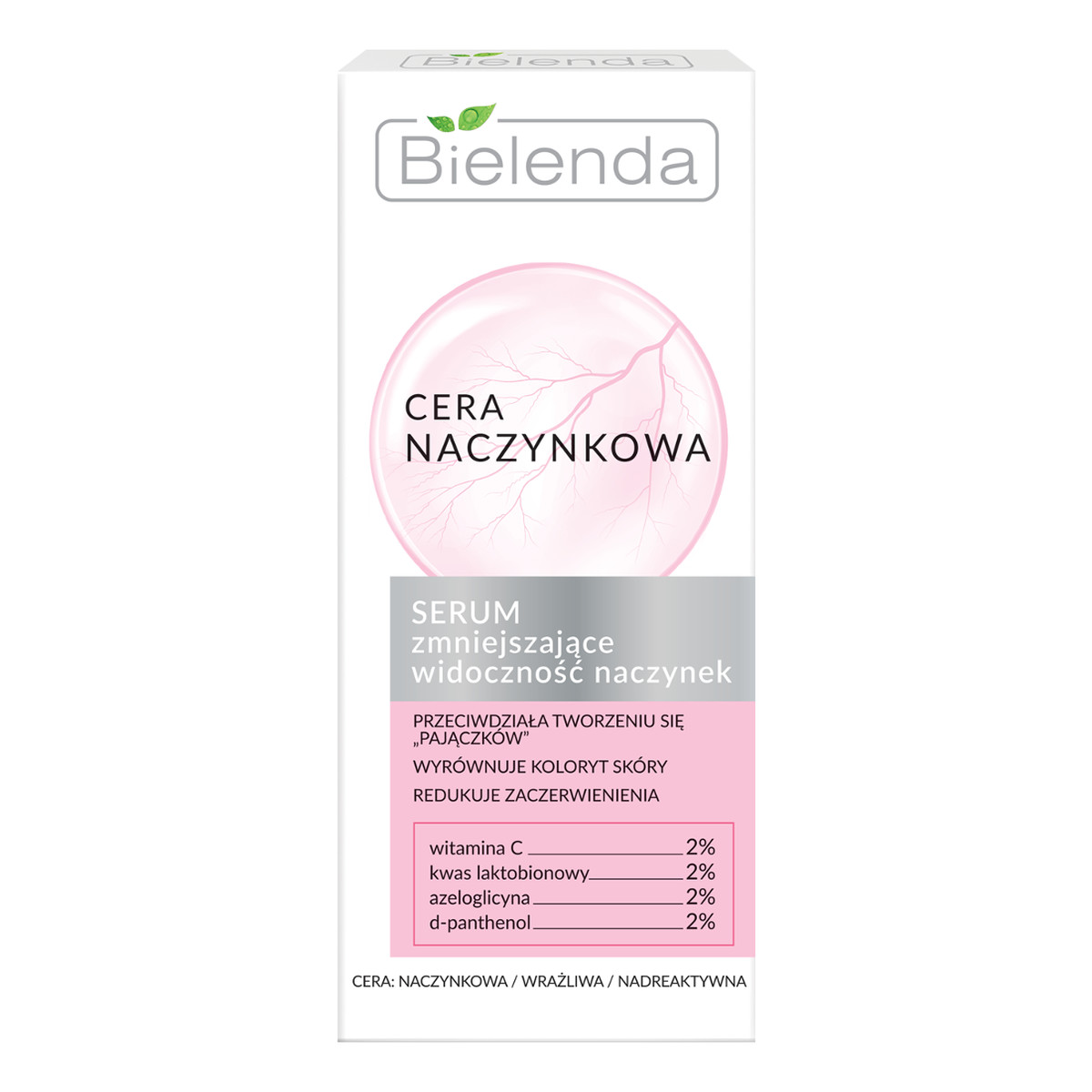 Bielenda CERA NACZYNKOWA Serum zmniejszające widoczność naczynek