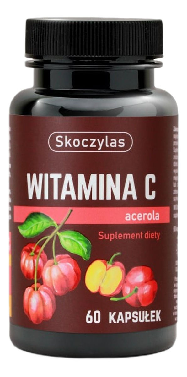 Witamina c z acerolą suplement diety 60 kapsułek