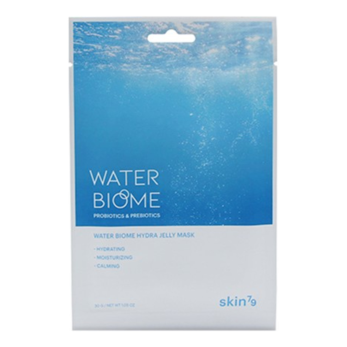 Skin79 Water Biome Hydra Jelly Mask maseczka w płacie z probiotykami i prebiotykami 30g