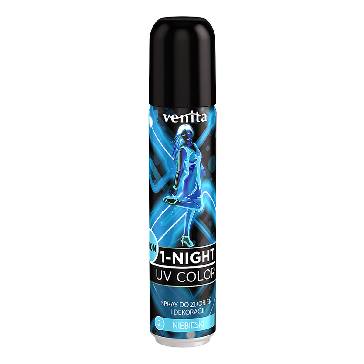 Venita 1-Night UV Color Neon Spray Koloryzujący 50ml