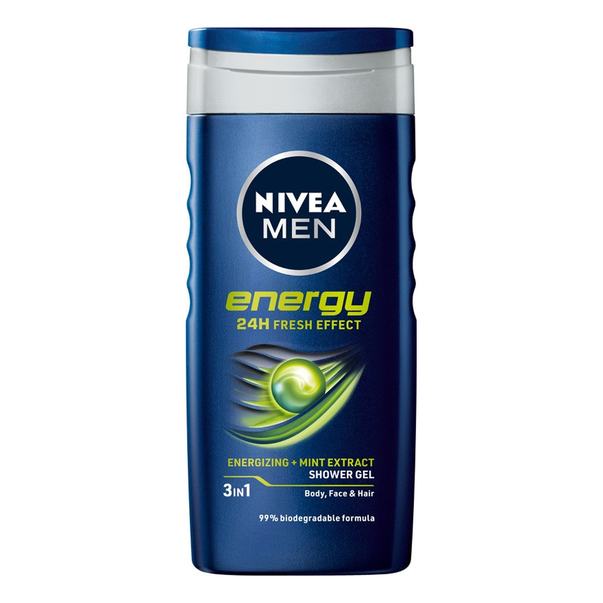 Nivea Men Żel pod prysznic 3in1 energy 24h fresh effect 250ml