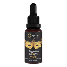 Orgasm drops vibe! krople stymulujące do łechtaczki rozgrzewająco-wibrujące