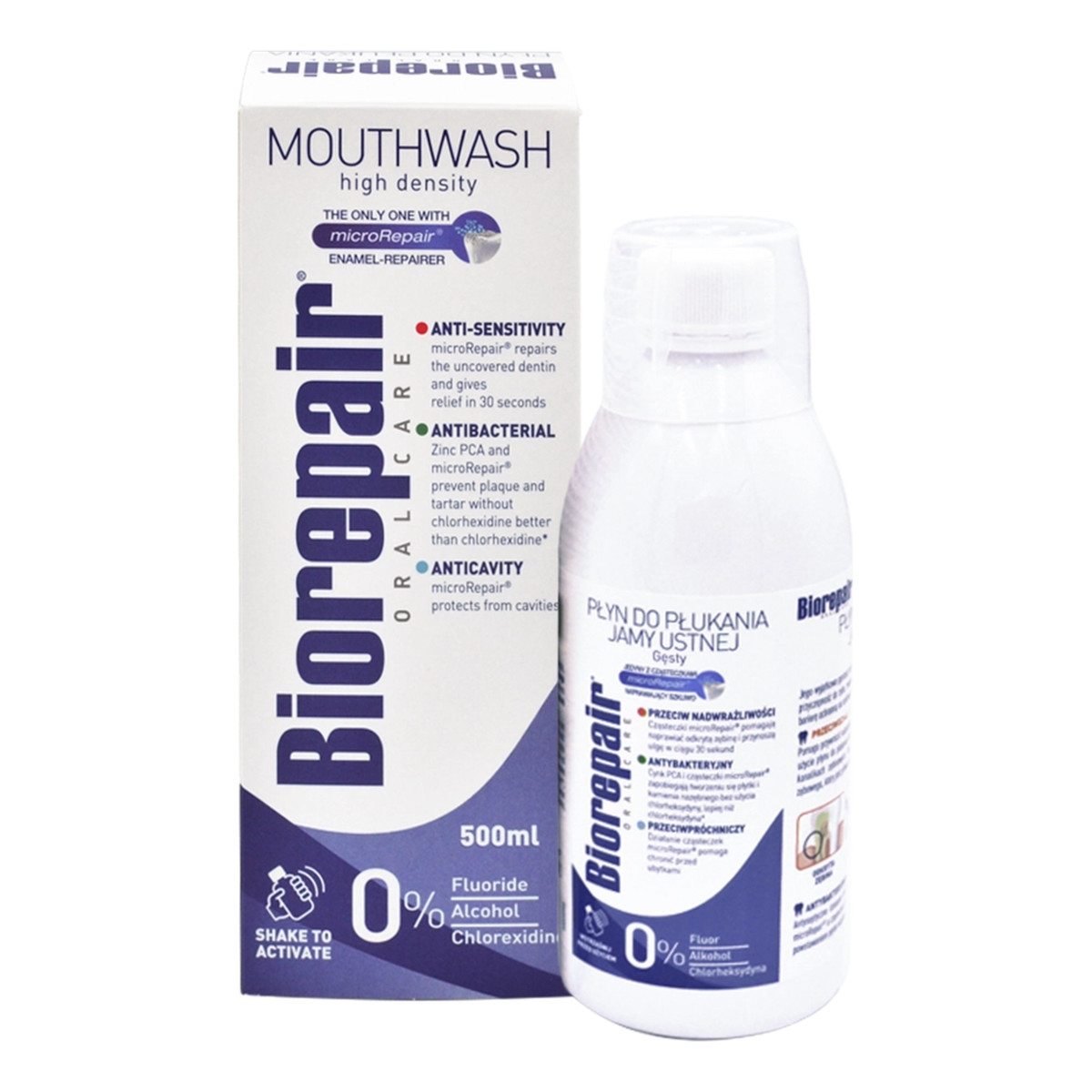 Biorepair Płyn do płukania jamy ustnej 500ml