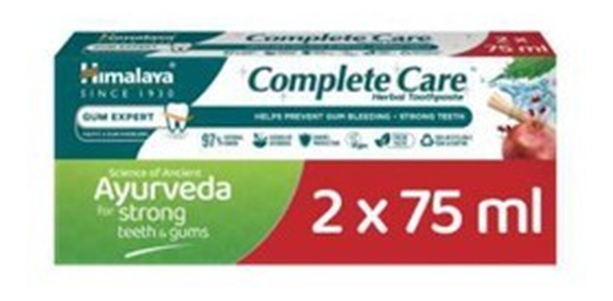 Pasta duopack 2x75ml complete care