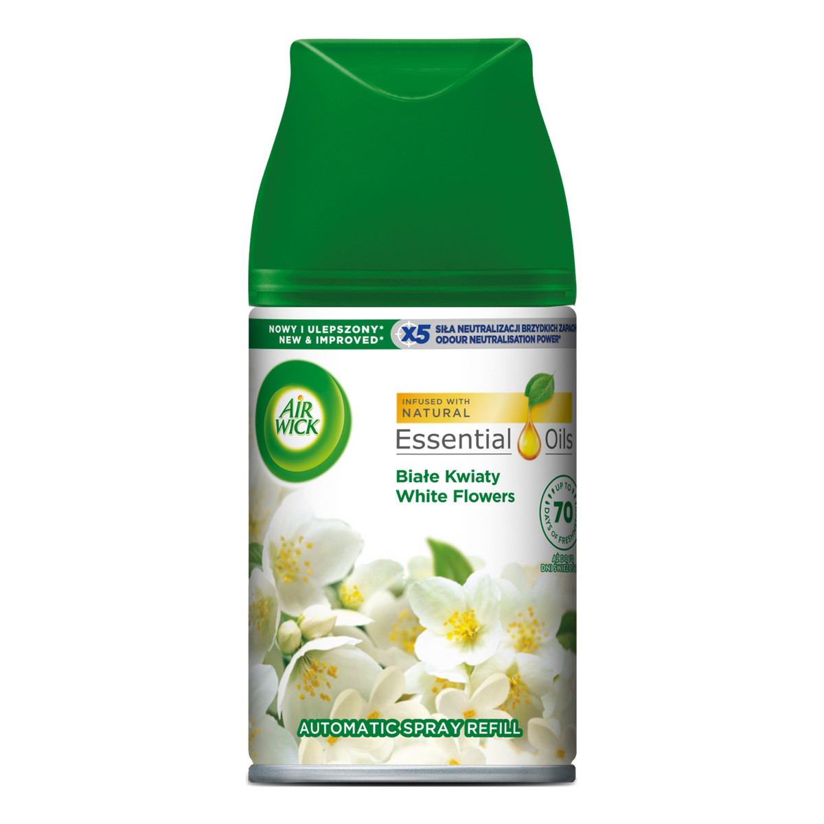 Air Wick Freshmatic wkład do automatycznego odświeżacza powietrza Białe Kwiaty 250ml