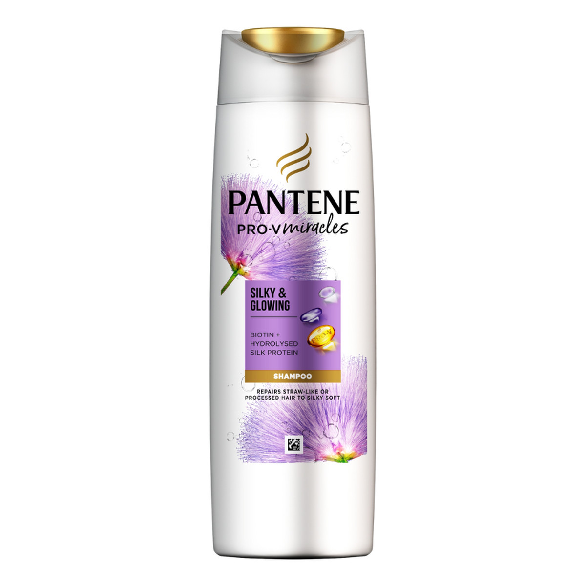 Pantene Pro-V Silky & Glowing Szampon Do Włosów Zniszczonych 300ml
