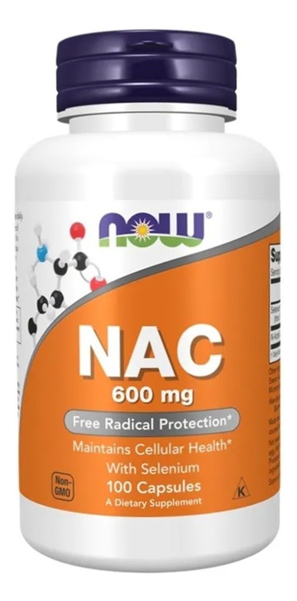 Nac 600mg suplement diety 100 kapsułek