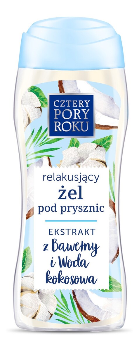 Żel pod prysznic Relaksujący Bawełna i woda kokosowa