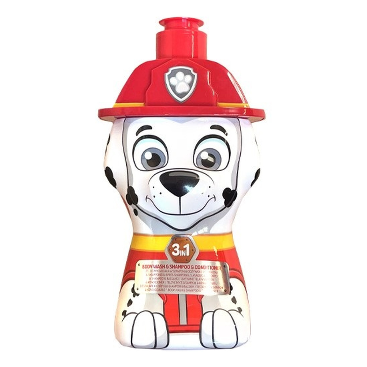 Paw Patrol 3in1 Żel pod prysznic szampon i odżywka dla dzieci marshall 400ml