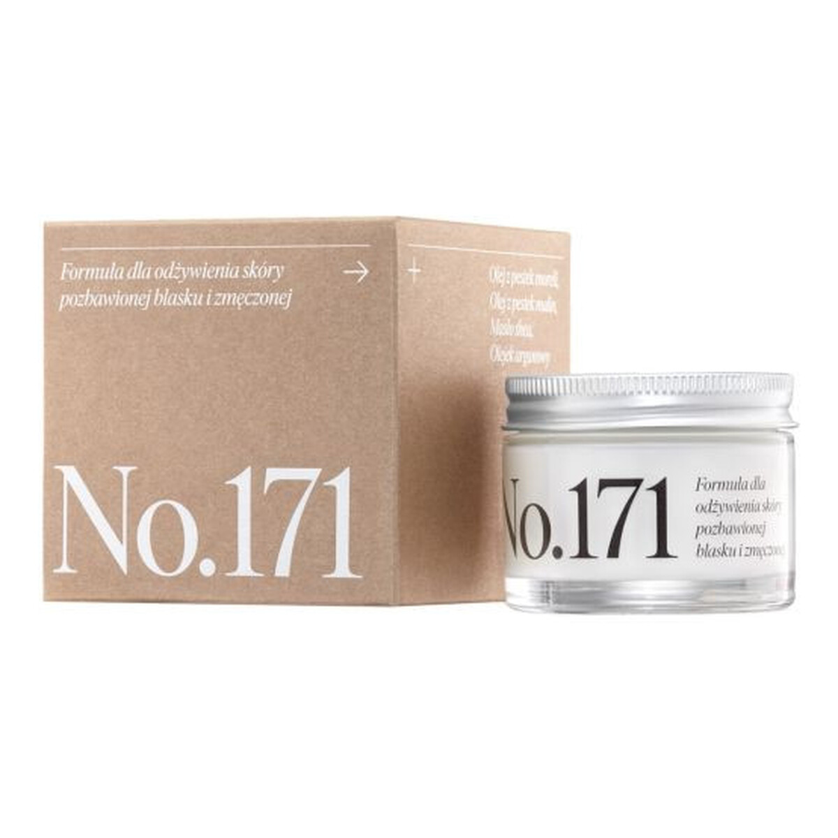 Make Me Bio No. 171 Formuła dla Odżywienia Krem Do Twarzy Odżywienie Dla Skóry Pozbawionej Blasku i Zmęczonej 50ml