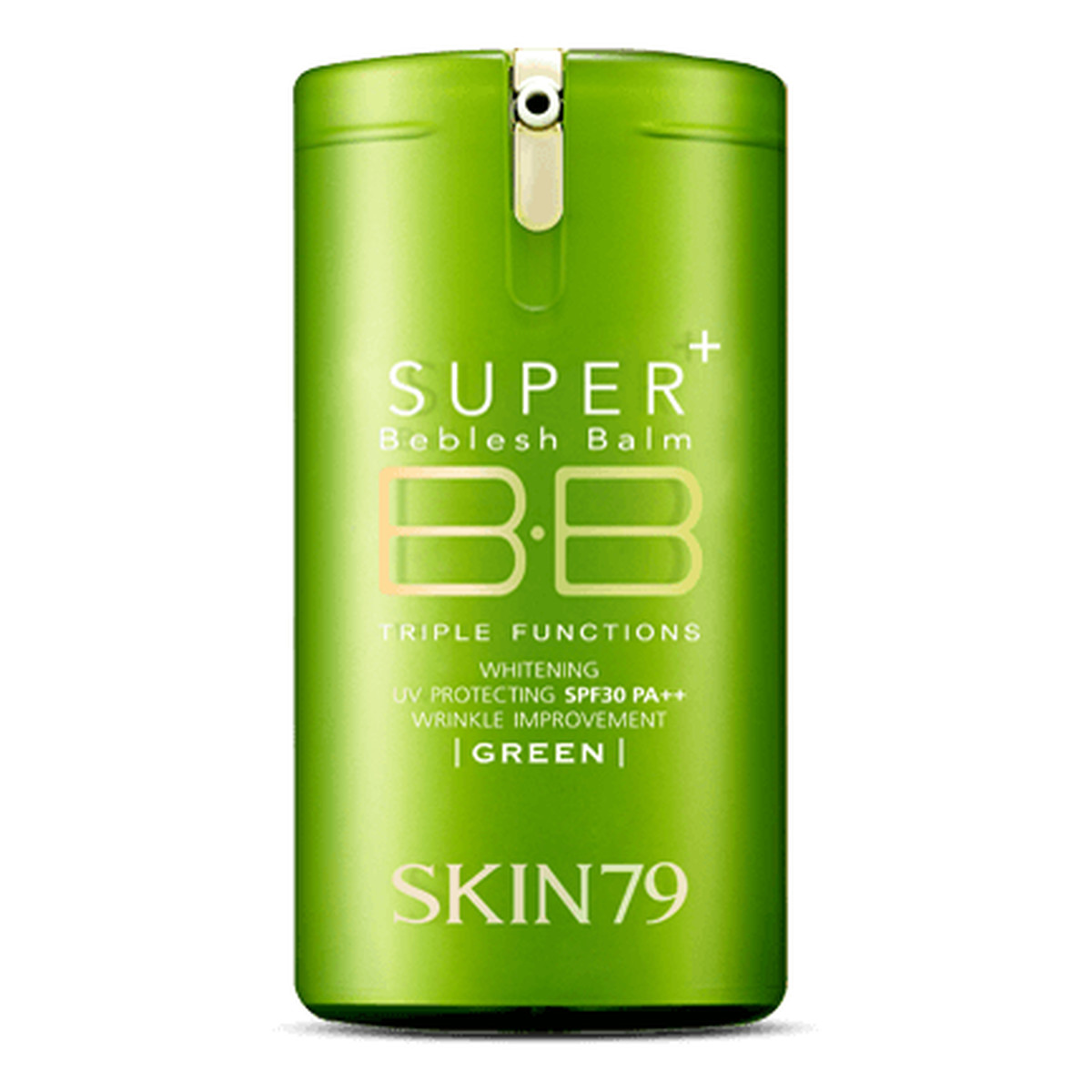 Skin79 Super Beblesh Balm Krem BB Plus Triple Functions SPF30 dla cery mieszanej i tłustej Green 40g
