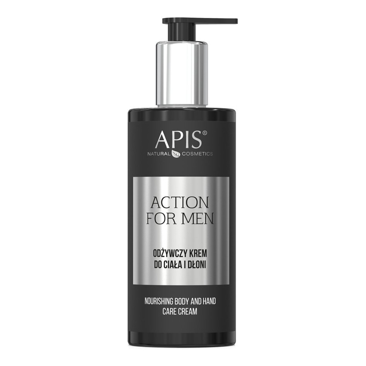 Apis Action For Men Krem odżywczy do ciała i dłoni 300ml