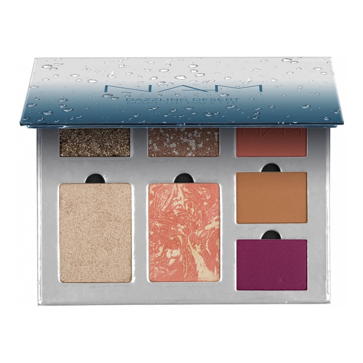 NAM Dazzling Desert Make Up Palette uniwersalna paleta do twarzy i oczu 17.4g