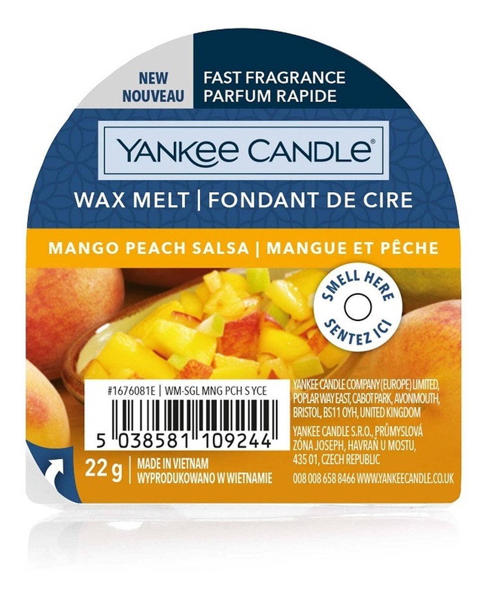 Wax melt wosk zapachowy mango peach salsa