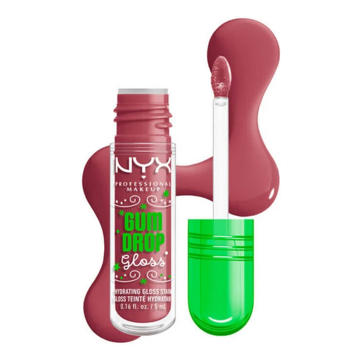 NYX Professional MakeUp Gum Drop Nawilżający błyszczyk do ust 5ml