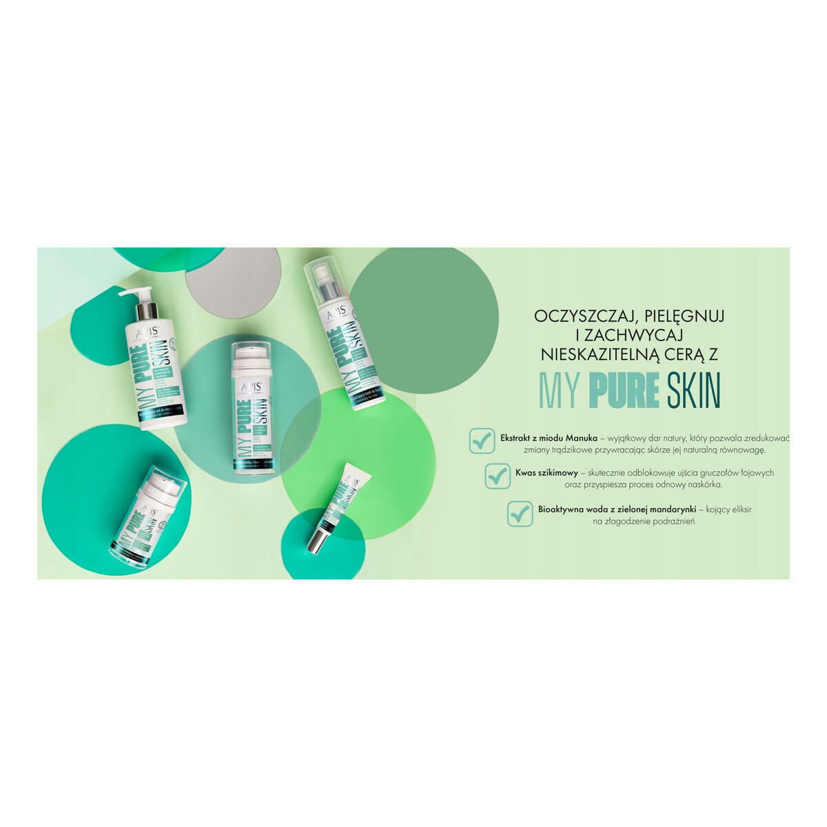 Apis My Pure Skin Normalizujący Żel Do Mycia Twarzy 300ml