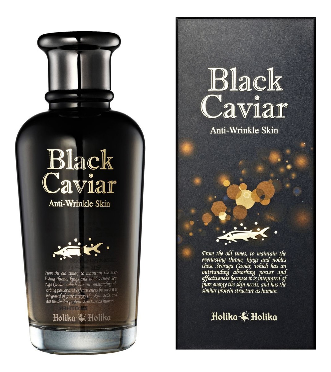 przeciwzmarszczkowe serum z czarnym kawiorem