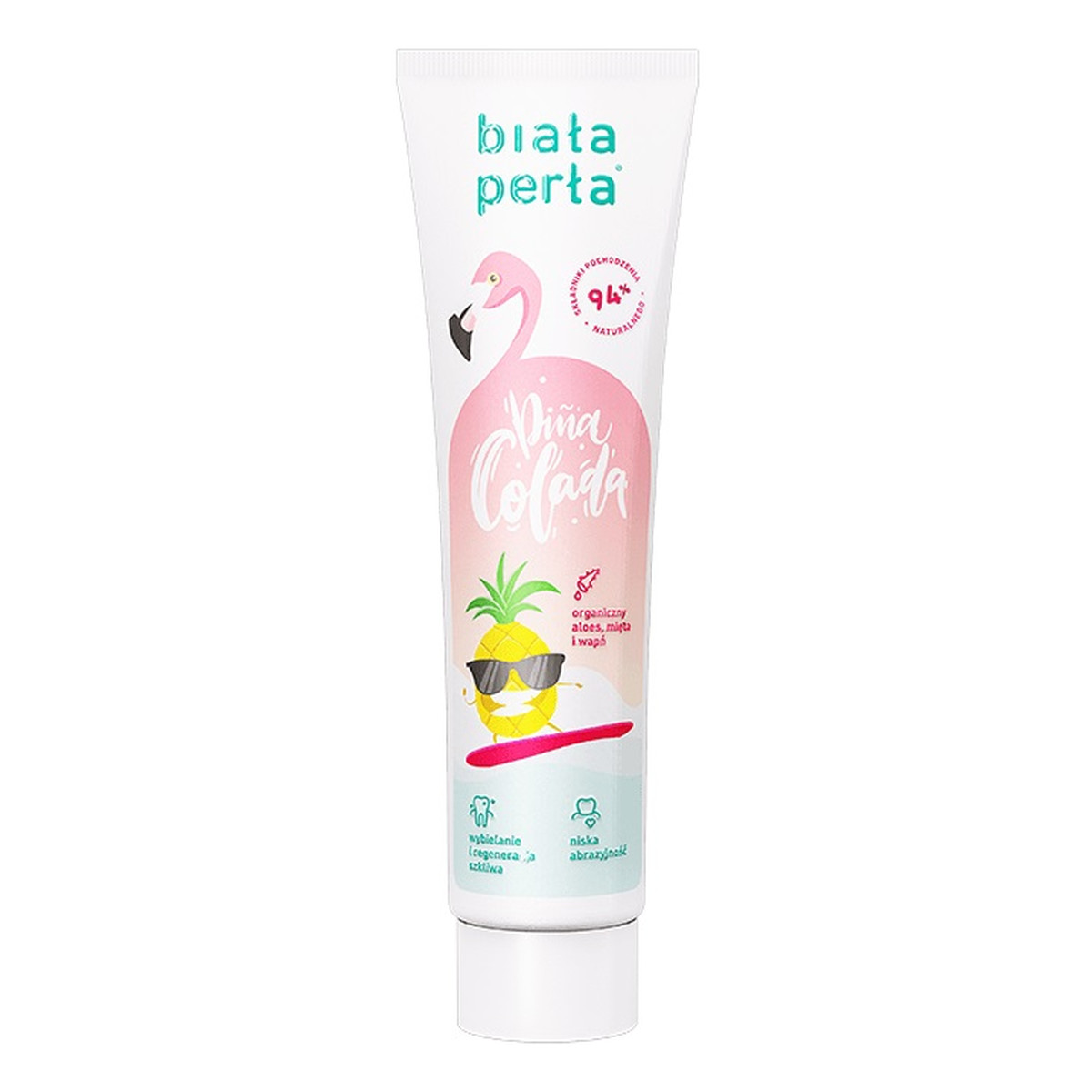 Biała Perła Pinacolada wybielająca pasta do zębów 100ml