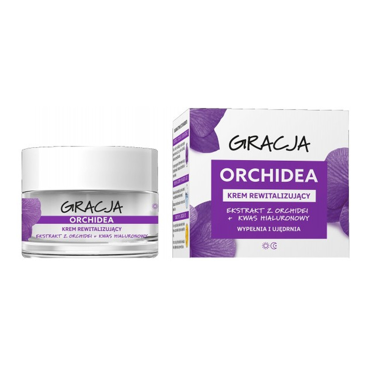 Gracja Krem orchidea na dzień i na noc rewitalizujący 50ml