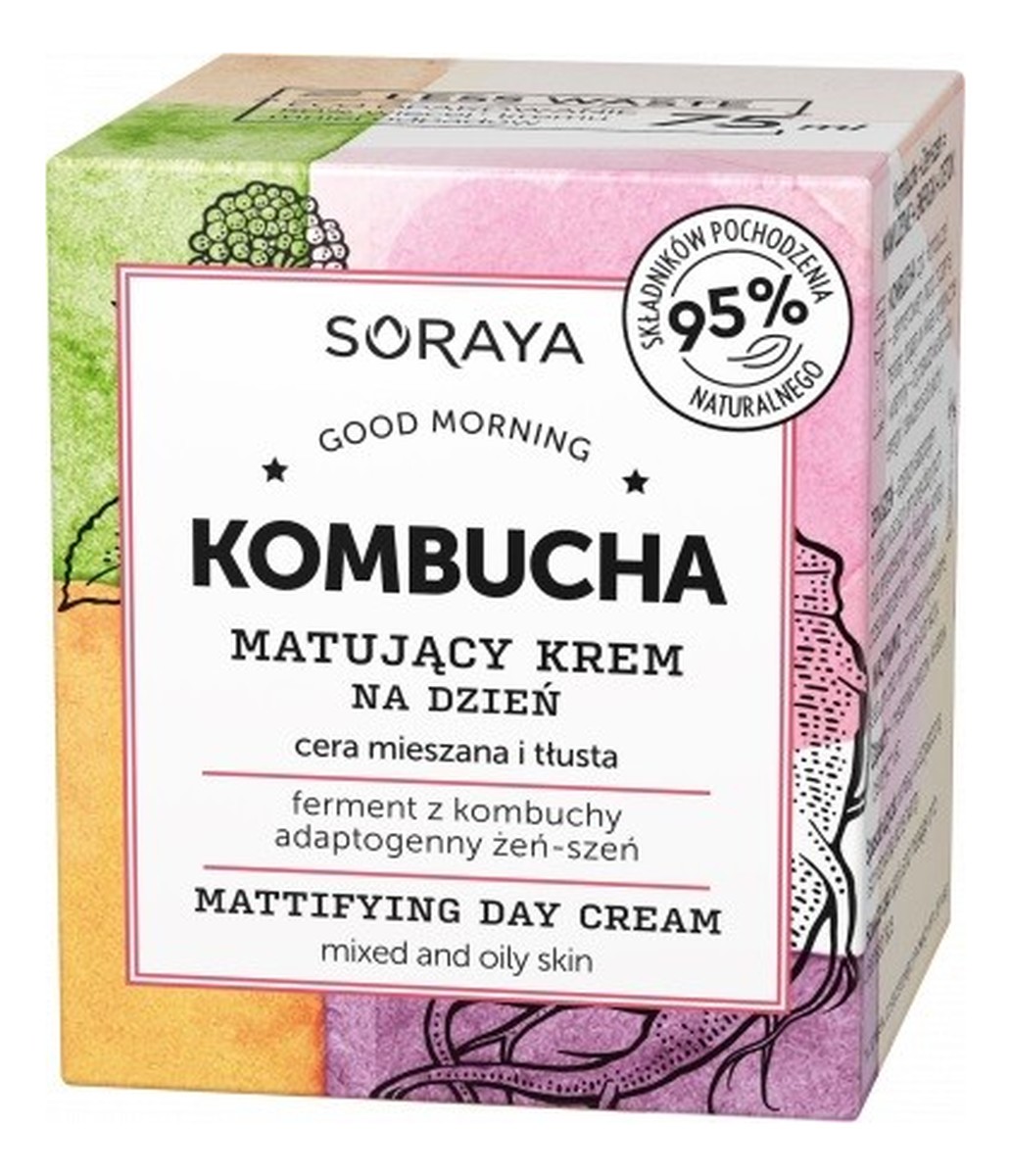 Matujący Krem na dzień - cera mieszana i tłusta