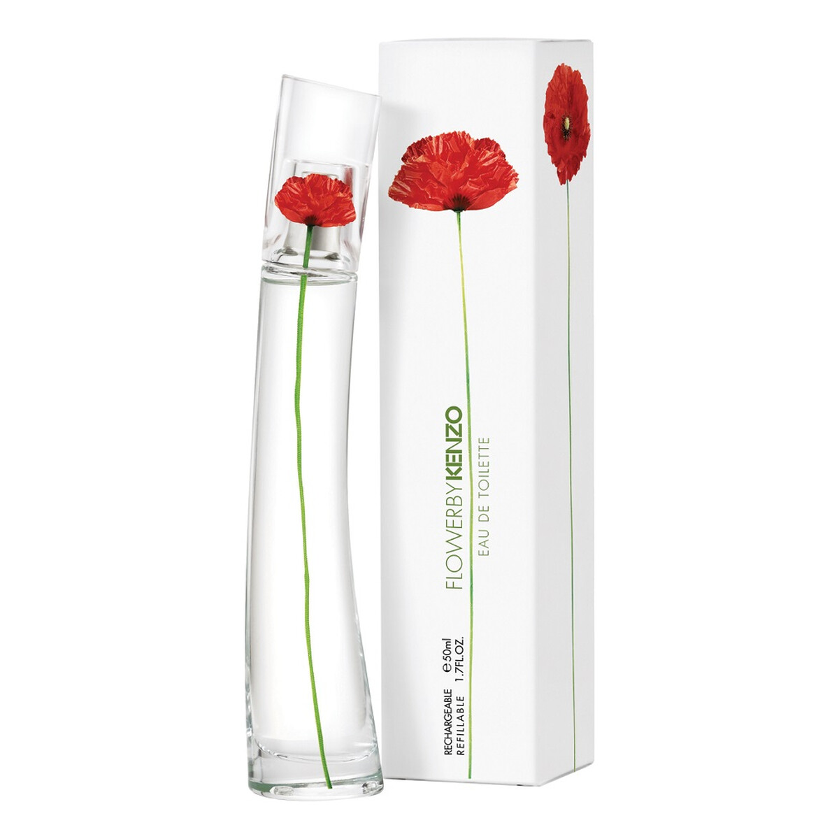 Kenzo Flower By Kenzo Woda toaletowa spray z możliwością napełnienia 50ml