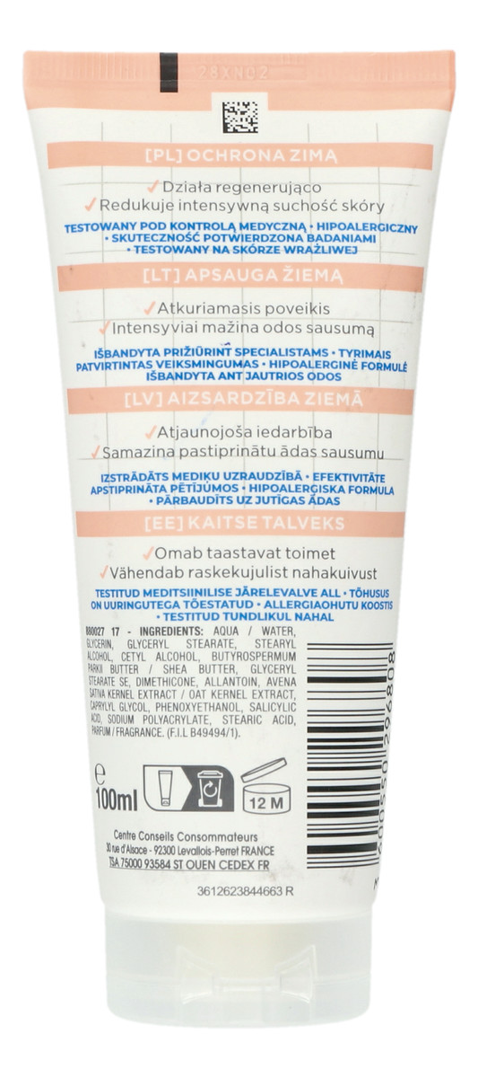 Lipidowy Krem Do Rąk