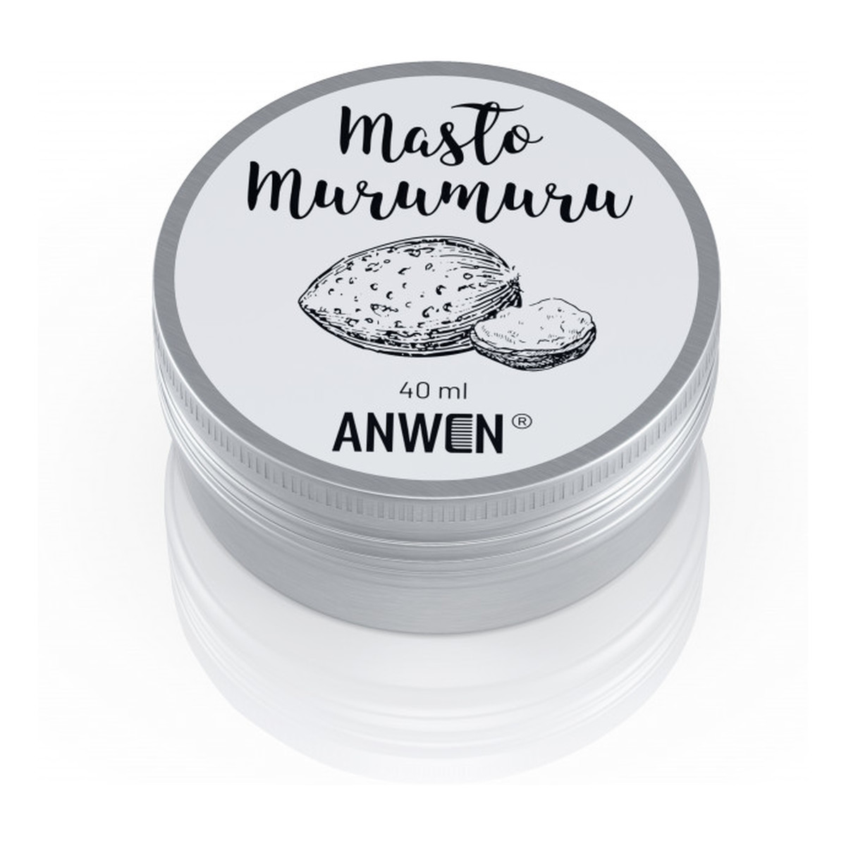 Anwen Masło murumuru do włosów niskoporowatych 40ml