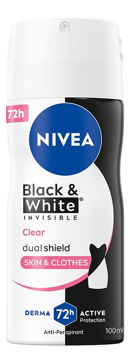Invisible Clear antyperspirant spray