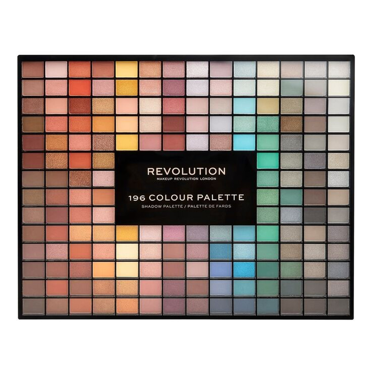 Makeup Revolution 196 Colour Palette Paleta 196 Cieni do Powiek
