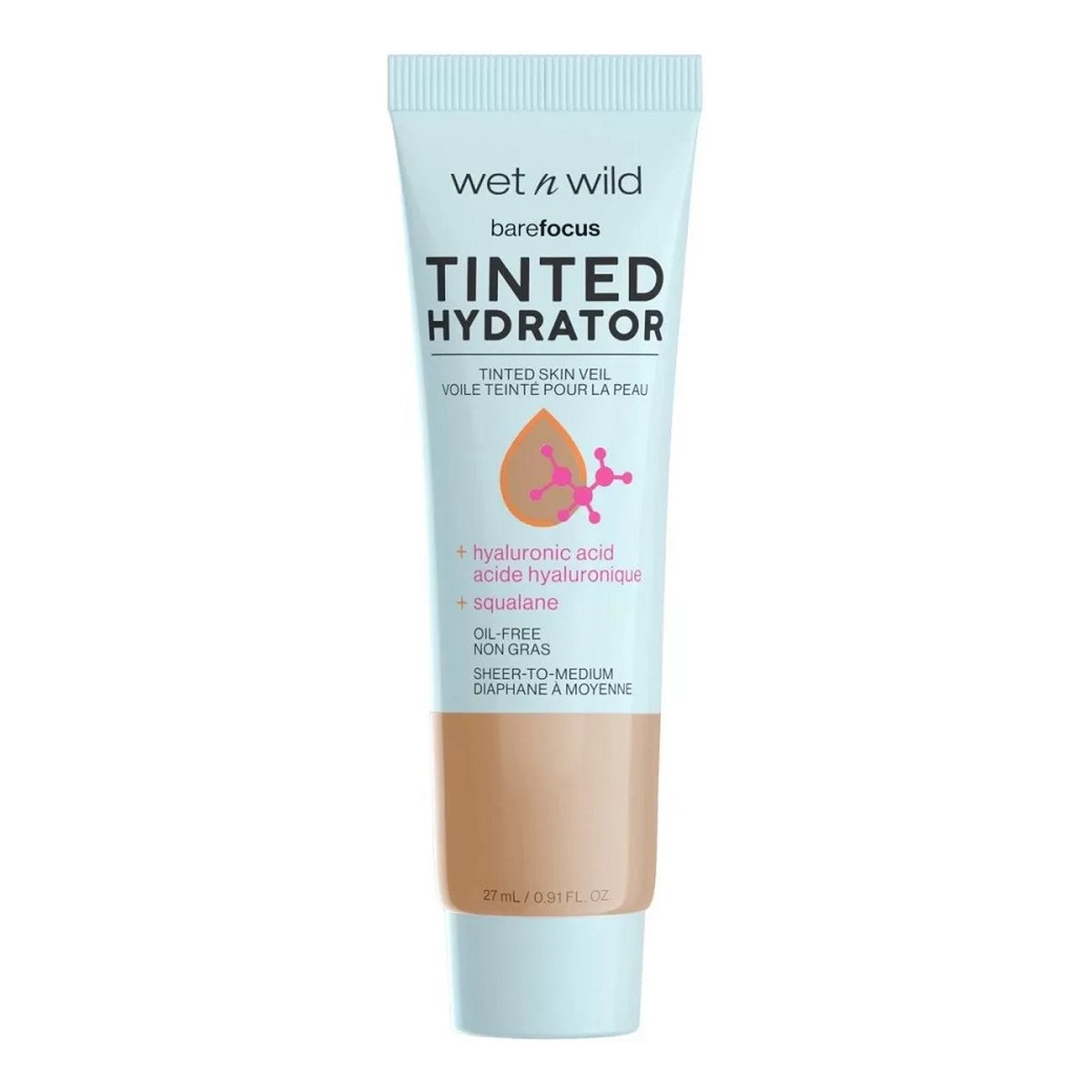 Wet n Wild Bare Focus Tinted Hydrator Krem tonujący do twarzy 27ml