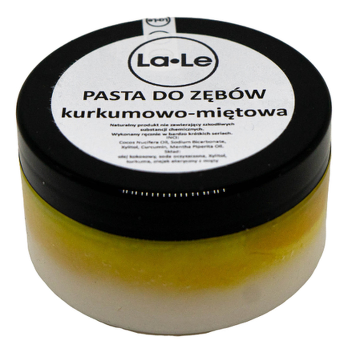 Pasta do zębów kurkumowo-miętowa