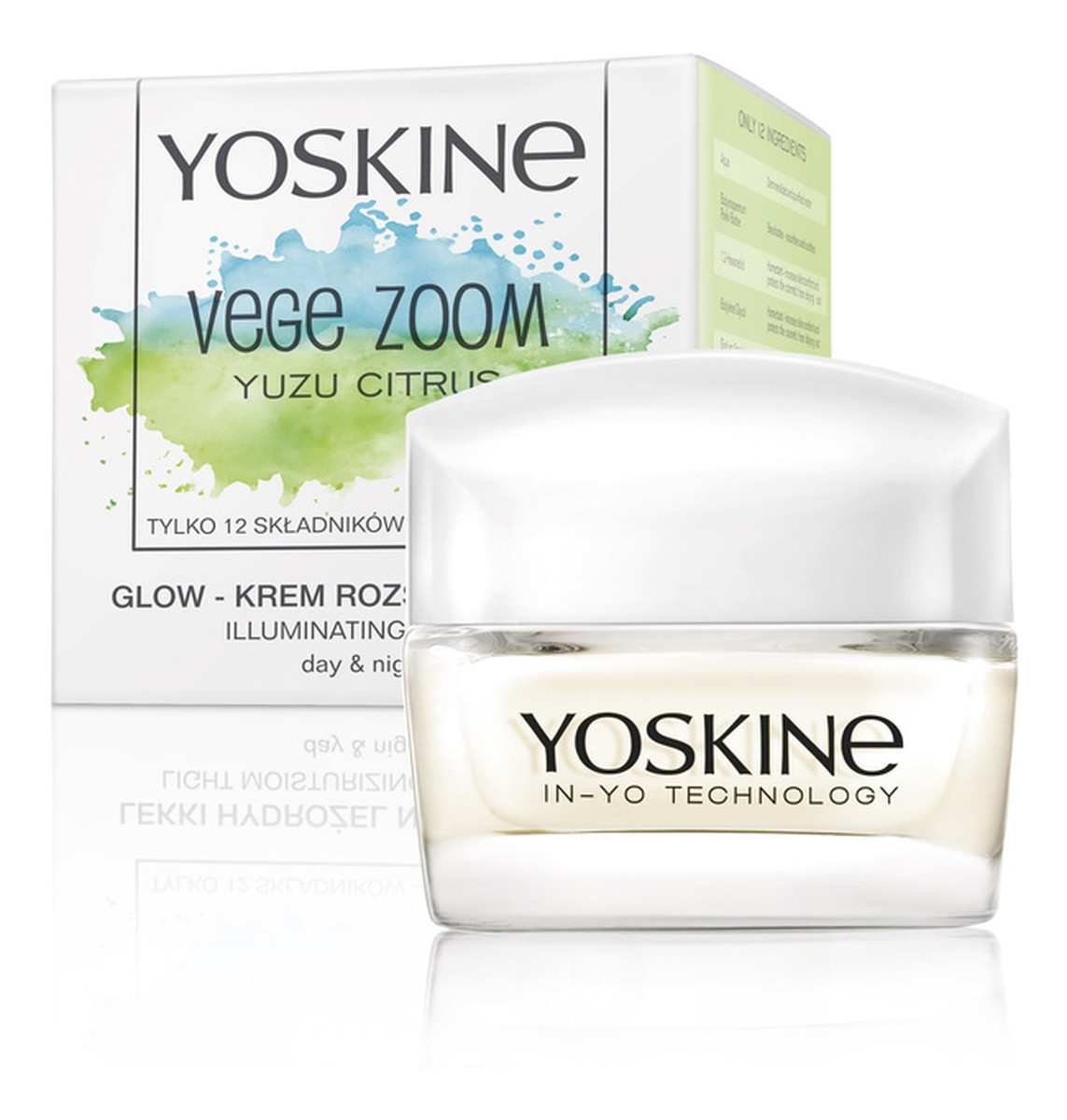 Glow - Krem rozświetlający na dzień i noc - Yuzu Citrus