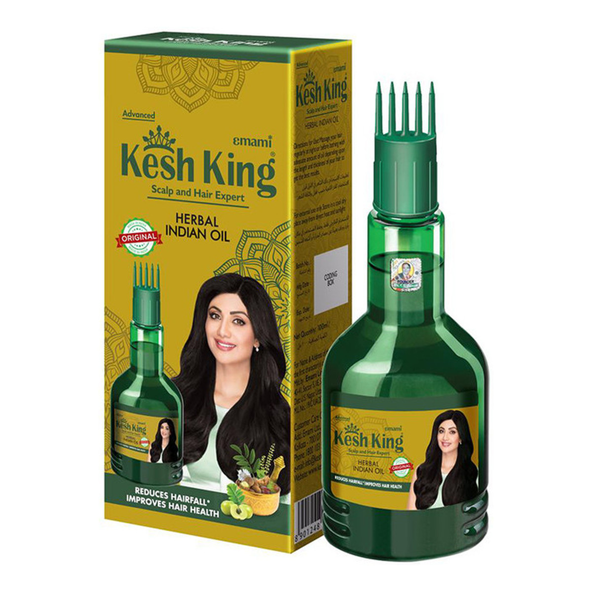 Kesh King Olejek do włosów z ziołami 100ml
