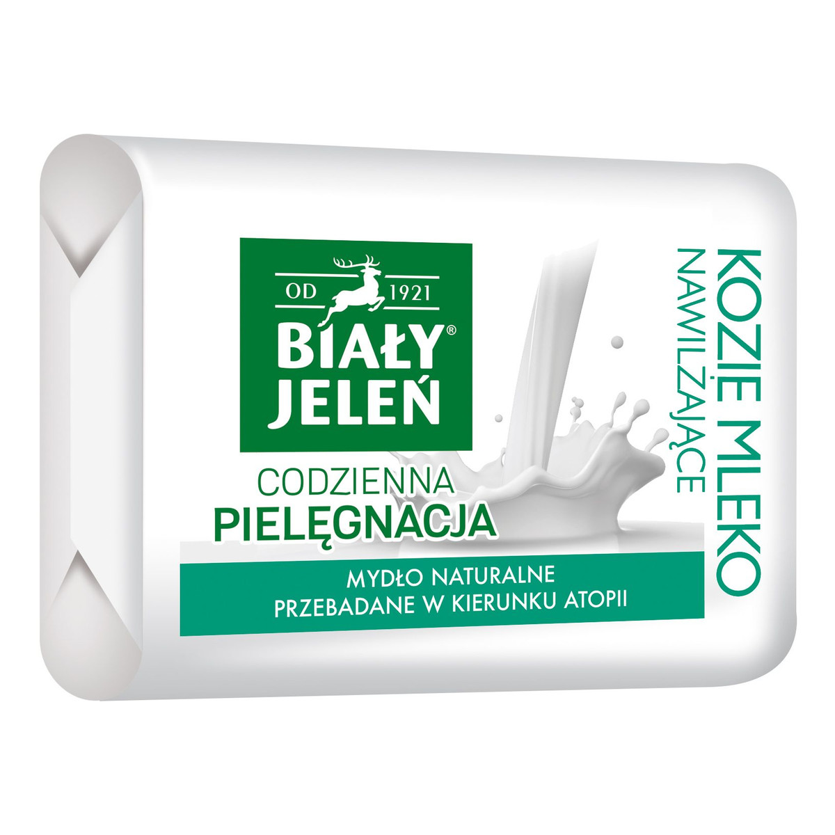 Biały Jeleń Premium Hipoalergiczne Mydło Naturalne z Kozim Mlekiem 100g