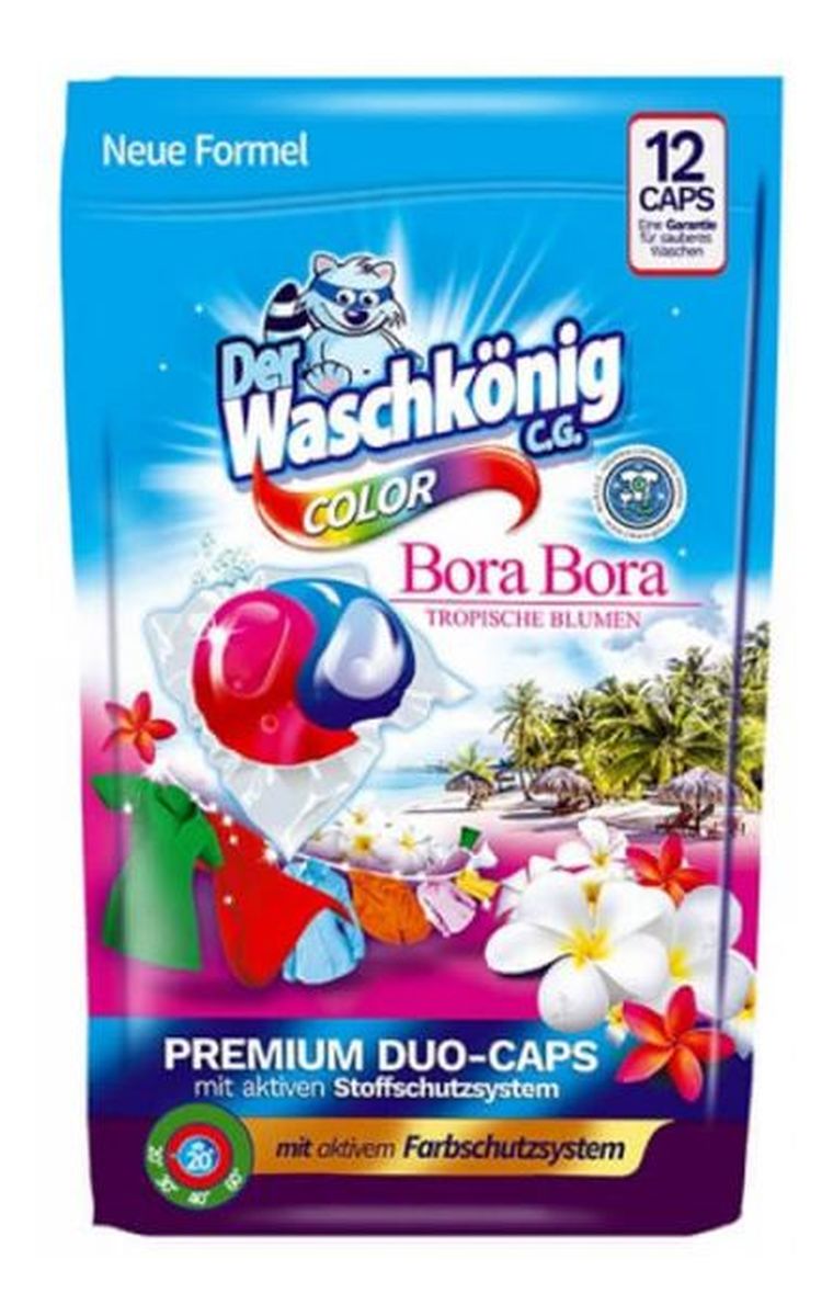 Kapsułki do prania Bora-Bora Color 12szt