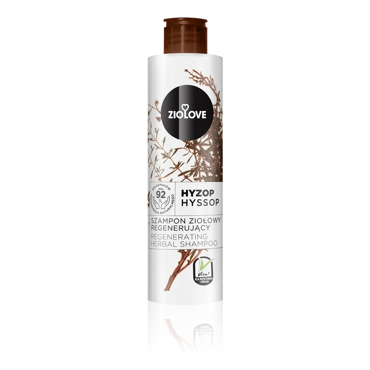 Ziolove Hyzop regenerujący szampon ziołowy 250ml