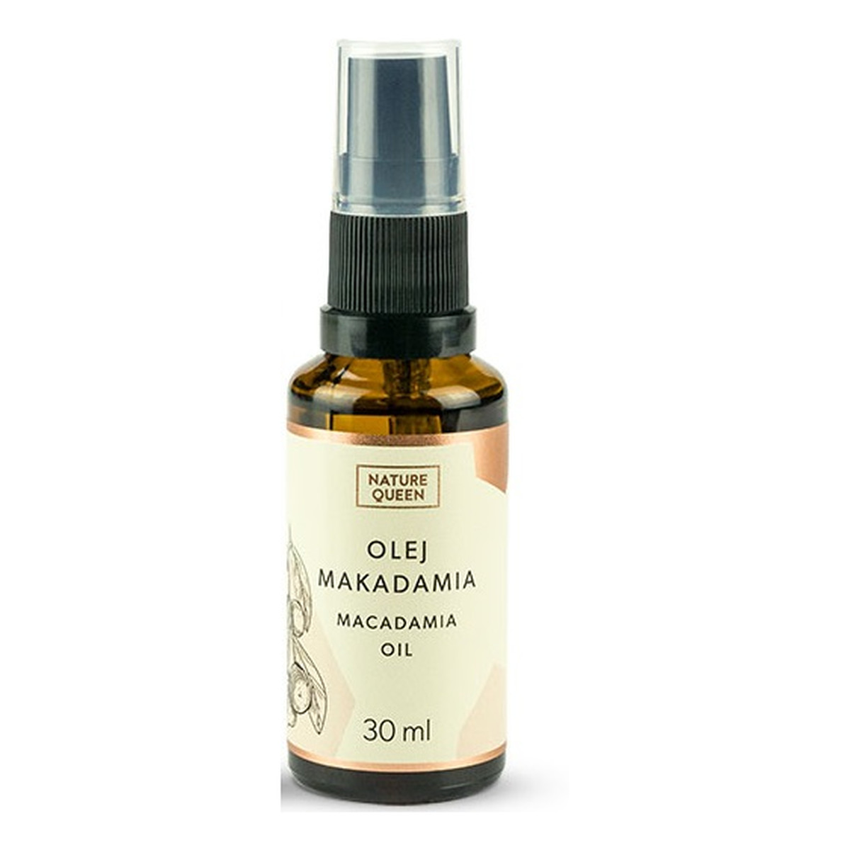 Nature Queen Macadamia Oil Olejek Macadamia 30ml