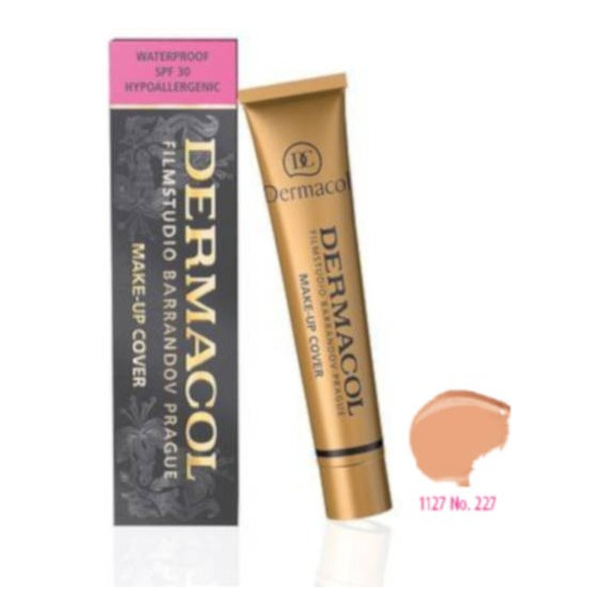 Dermacol Make-up Cover Wodoodporny Podkład Ekstremalnie Kryjący z SPF 30 (227) 30ml