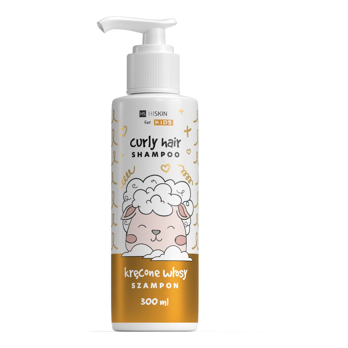 Hiskin for Kids Curly Szampon do włosów 300ml