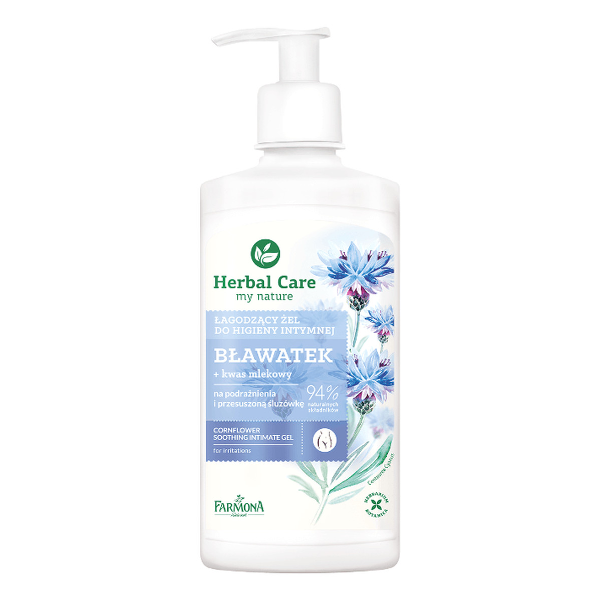 Farmona Herbal Care Żel do higieny intymnej łagodzący Bławatek 330ml